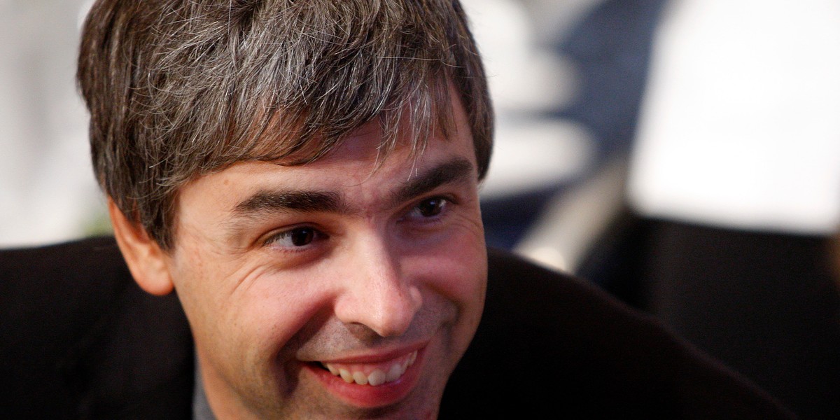 Alphabet CEO Larry Page.