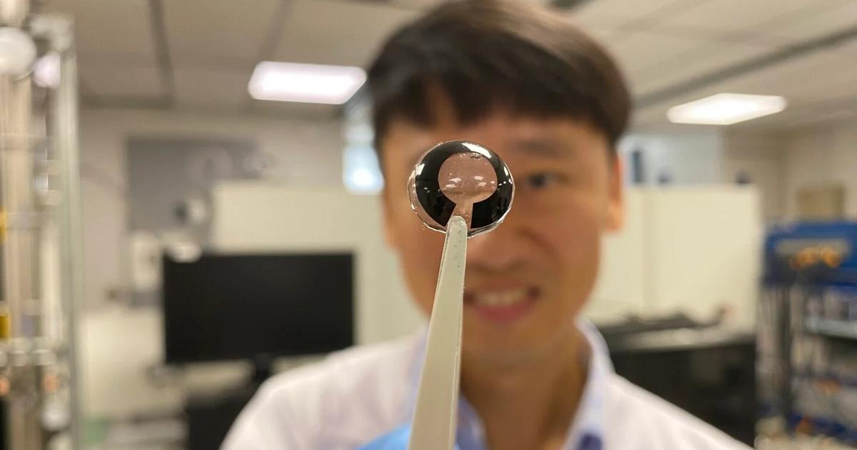 You will recharge these batteries with tears.  Scientists have created safe smart lenses