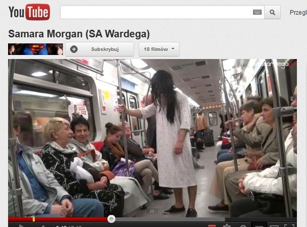 Samar Morgan w metrze