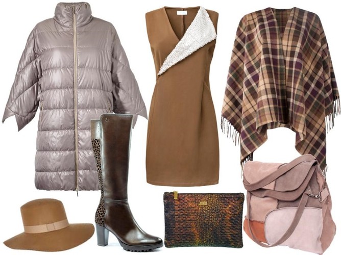 Puchowe kurtki na zimę 2016. STYLIZACJE