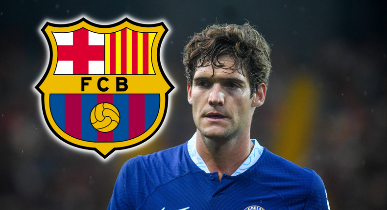 Marcos Alonso has his sights on a move to Barcelona from Chelsea this summer