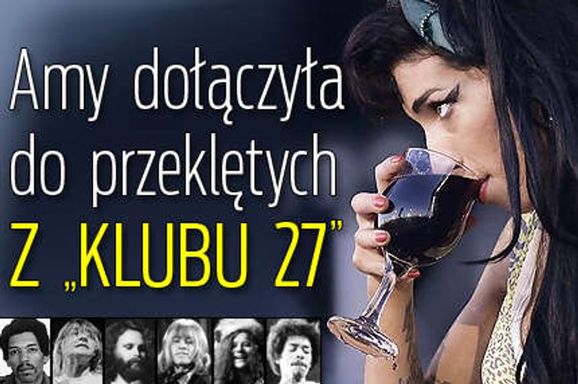 Amy dołączyła do przeklętych z "Klubu 27"