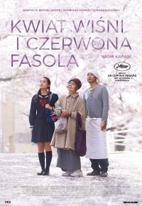 Plakat filmu "Kwiat wiśni i czerwona fasola"