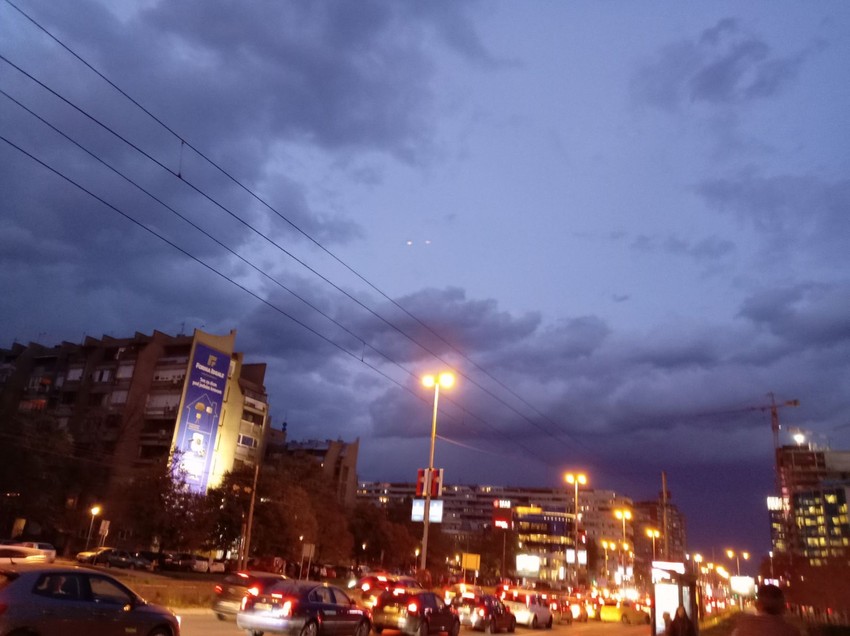 Novi Beograd, gužva