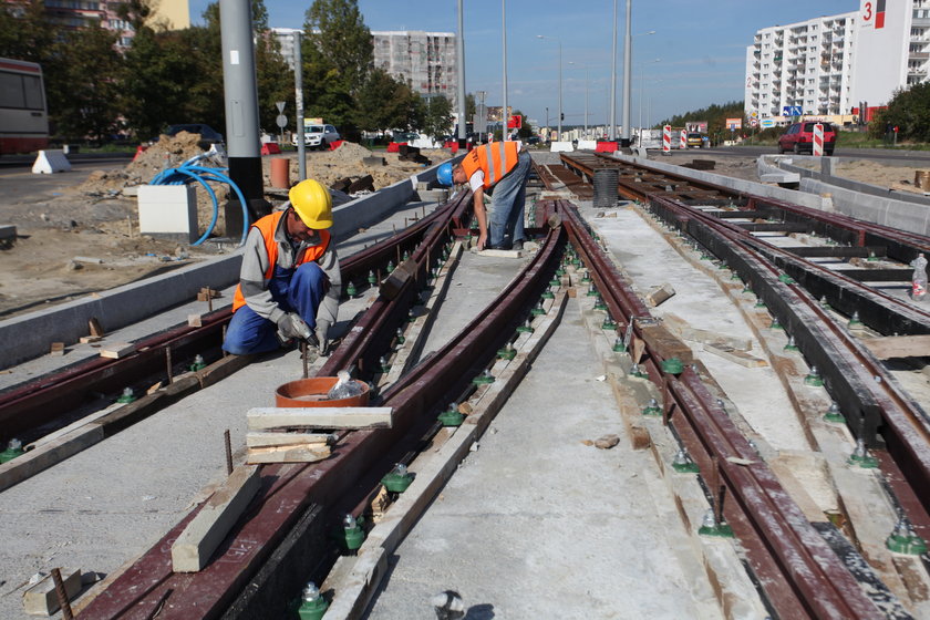 budowa linii tramwajowej na Morenę