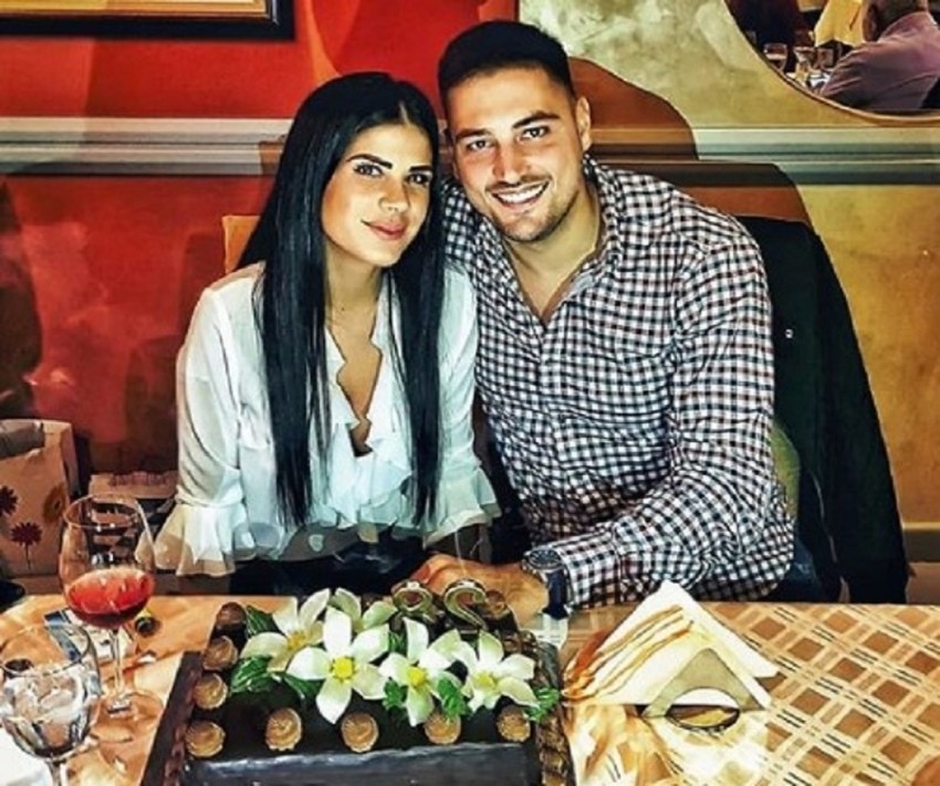 Ljubomir Perućica sa suprugom