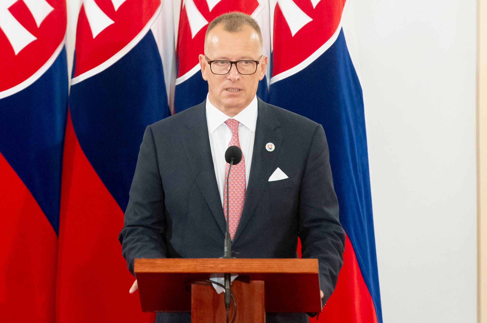 Predseda Národnej rady (NR) SR Boris Kollár .