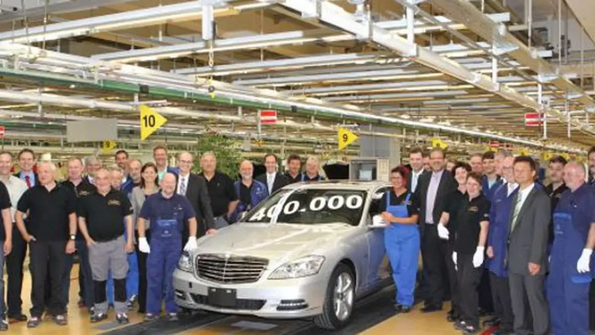 400 000 Mercedesów Klasy S z Sindelfingen