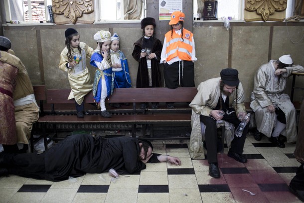 Purim festival in Jerusalem