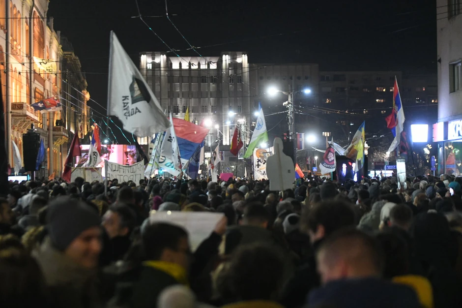 Protest studenti 27 januar 2026