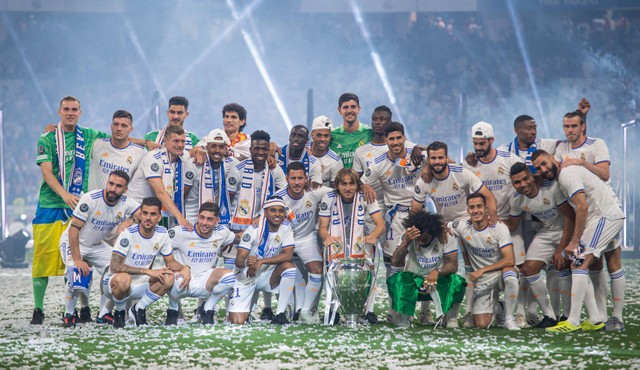 Real Madrid won the Champions League and La Liga in 2022