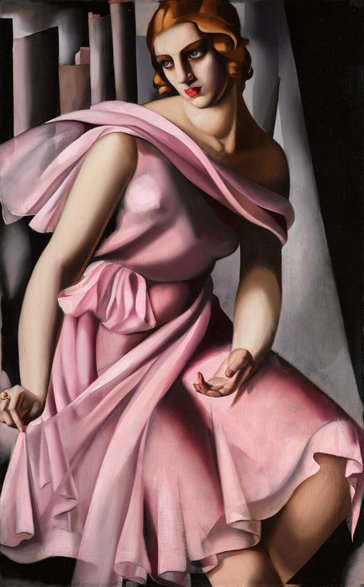 Tamara de Lempicka - "Portret Romany de la Salle"