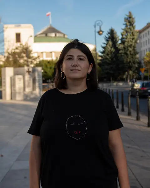 Wyszywamy protest Ofeminin / fot. Kaja Gołuchowska