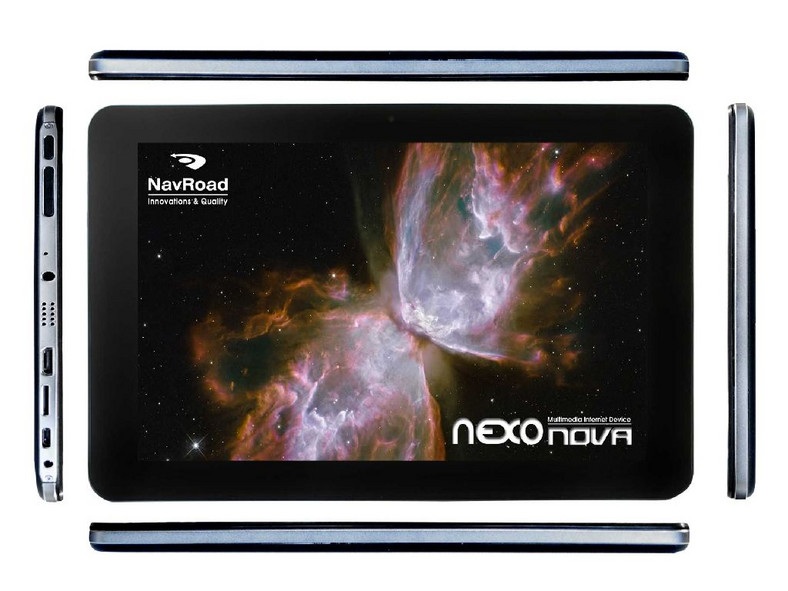 Większy model Nexo Nova wyposażono w coraz popularniejszy wyświetlacz 10,1 cali.