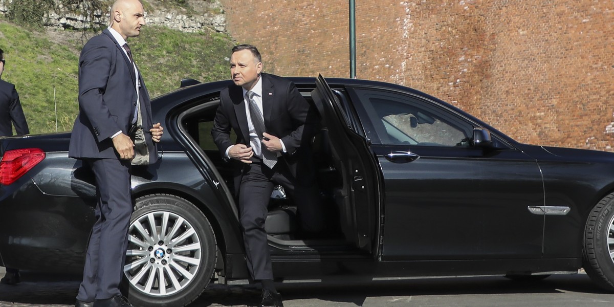 Prezydent Andrzej Duda