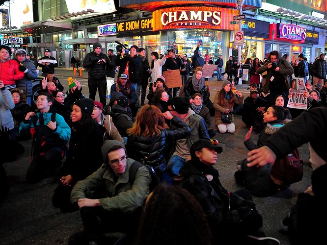 Protest w Nowym Jorku