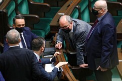 Czarzasty do Sikorskiego i Giertycha: Radek i Romek, stuknijcie się w głowę