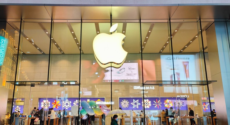 An Apple Store in Shanghai, China.CFOTO/Future Publishing via Getty Images