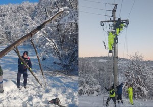 Monteri EDS na terenu
