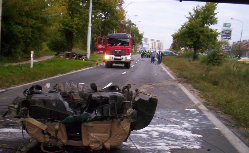 Tragiczny wypadek pod Warszawą. Są zabici