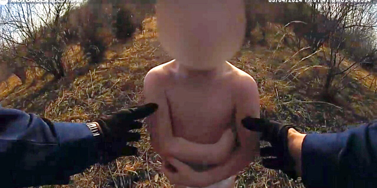 Nagi 3-letni chłopiec błąkał się po polach. Zaginięcie dziecka w Szwajcarii.
