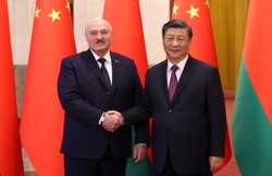 Łukaszenka w Pekinie. Padły doniosłe słowa o pokoju, "kryzysie" i wsparciu "na każdą pogodę"