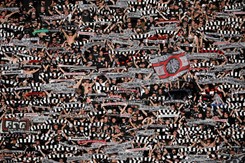 Niemieccy kibice coraz częściej 'hajlują' na stadionach