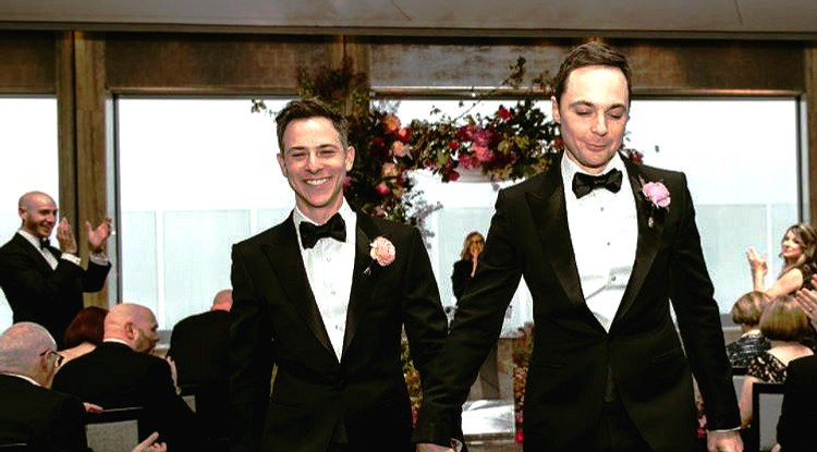 Jim Parsons és párja