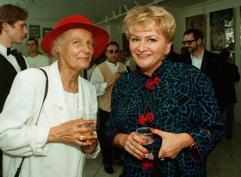 Agnieszka Osiecka i Hanna Bakuła 