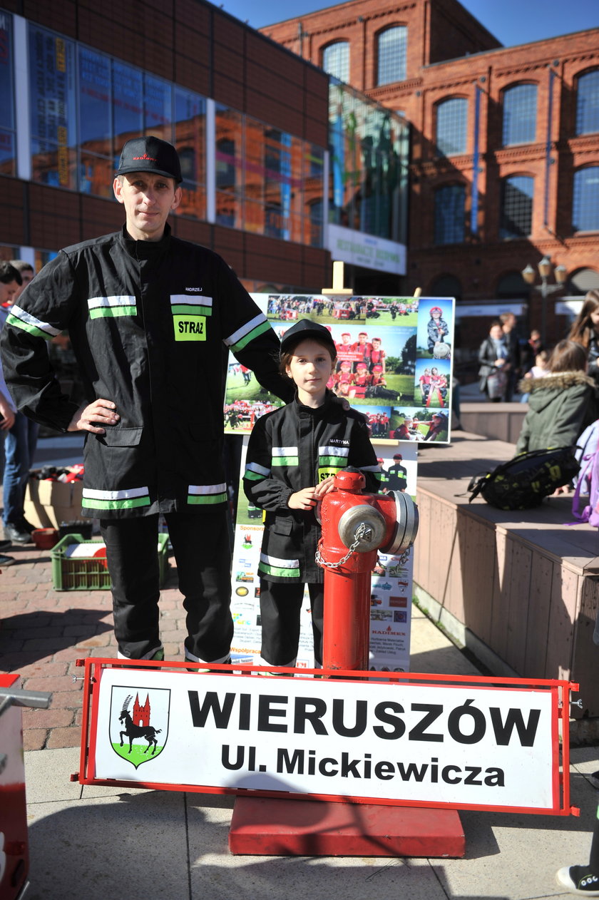 mali strażacy z Wieruszowa