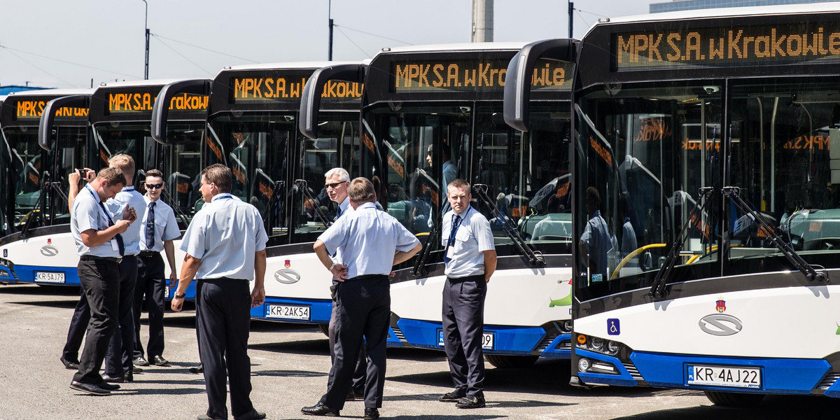 Ekologiczne autobusy w Krakowie