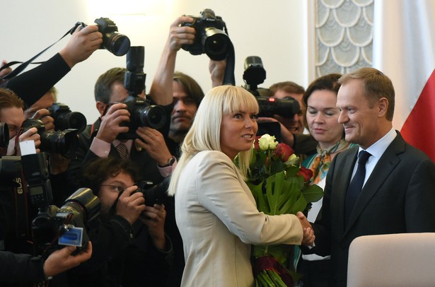 Elżbieta Bieńkowska na posiedzeniu rządu. Fot. PAP/Radek Pietruszka