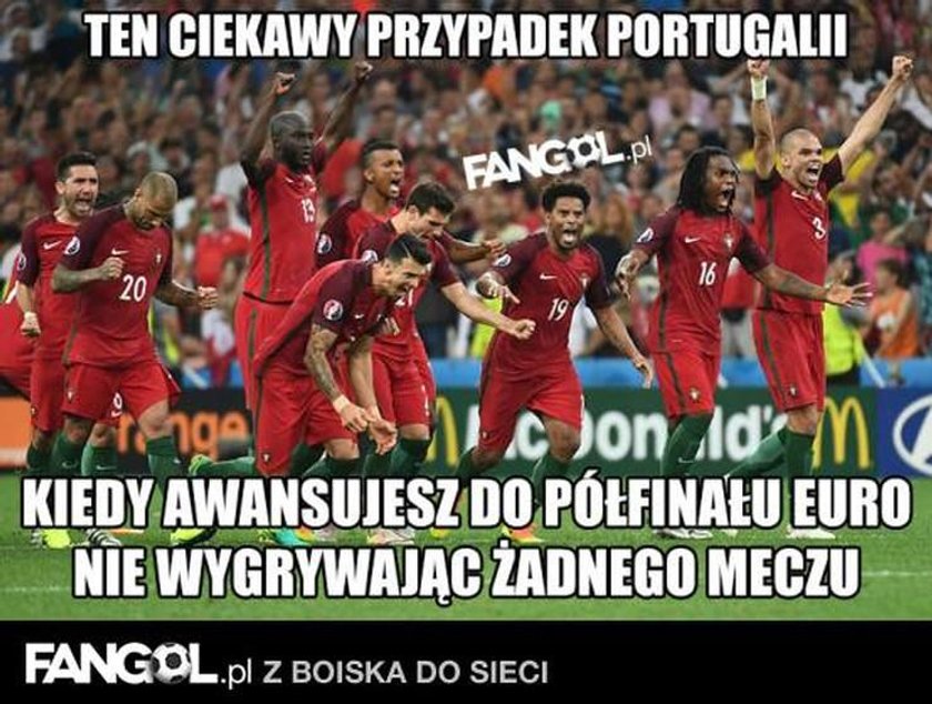 Jesteśmy z Was dumni! Memy po meczu z Portugalią. GALERIA