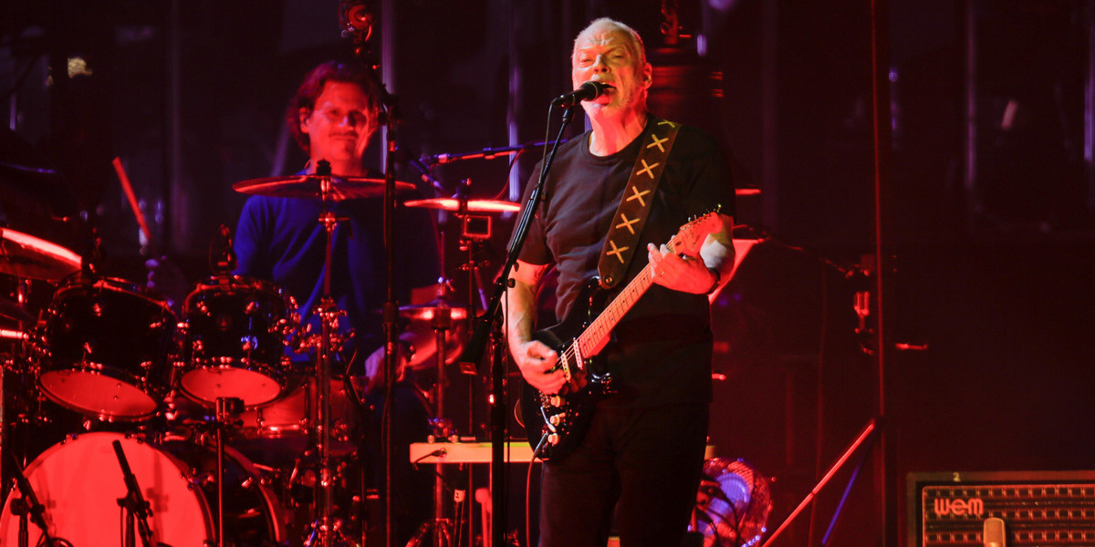David Gilmour wystąpił we Wrocławiu