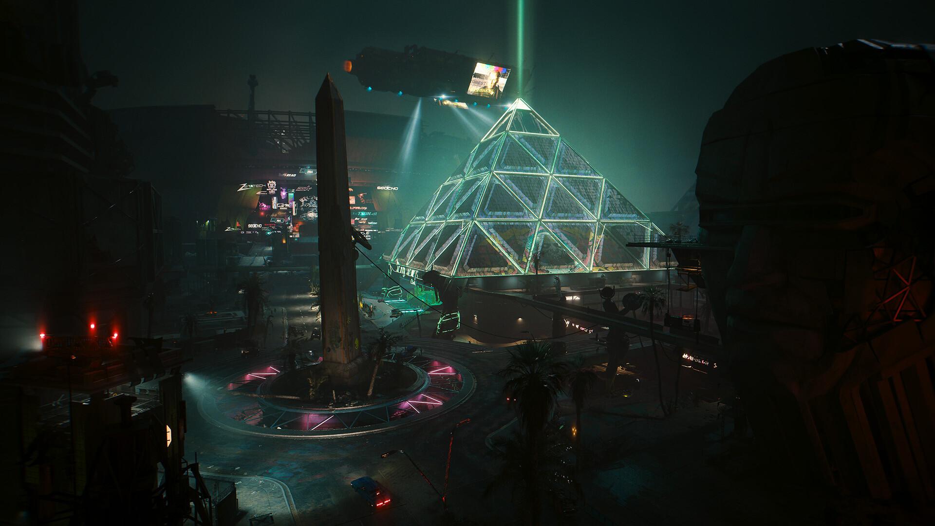 Oficiálny obrázok z hry Cyberpunk 2077: Phantom Liberty.