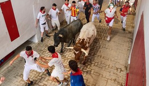 Trka s bikovima u Španiji