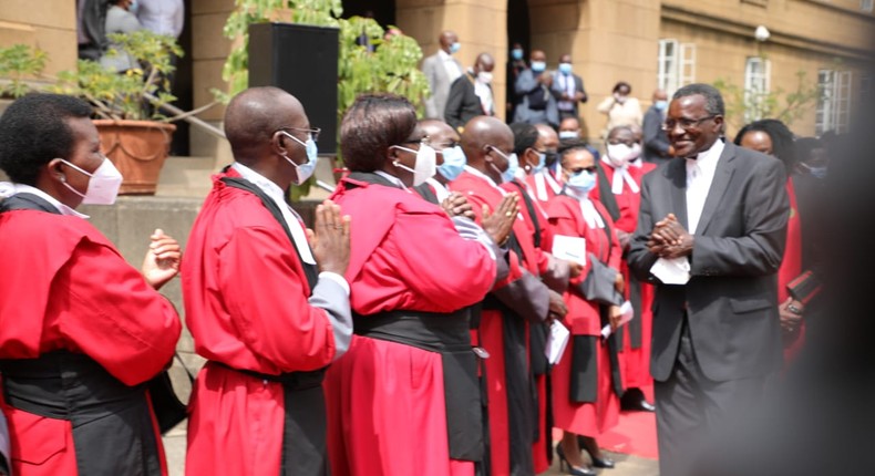 Special court proceedings held as Chief Justice David Maraga retires on January 11, 2021