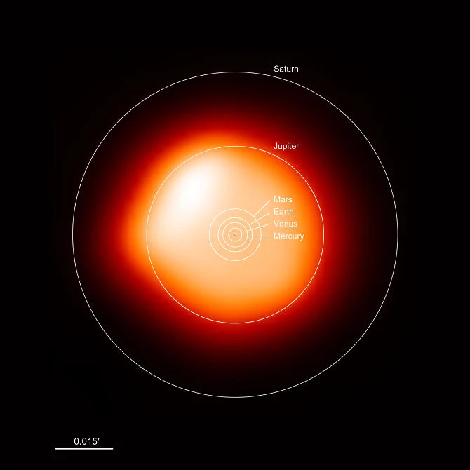 Betelgeza (fot.: ESO/ALMA/P. Kervella)