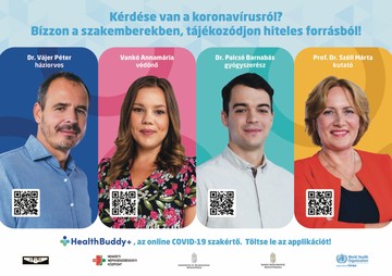 Kérdése van a koronavírusról? Bízzon a szakemberekben, tájékozódjon hiteles forrásból!