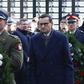Premier Mateusz Morawiecki podczas obchodów Dnia Pamięci Żołnierzy Wyklętych