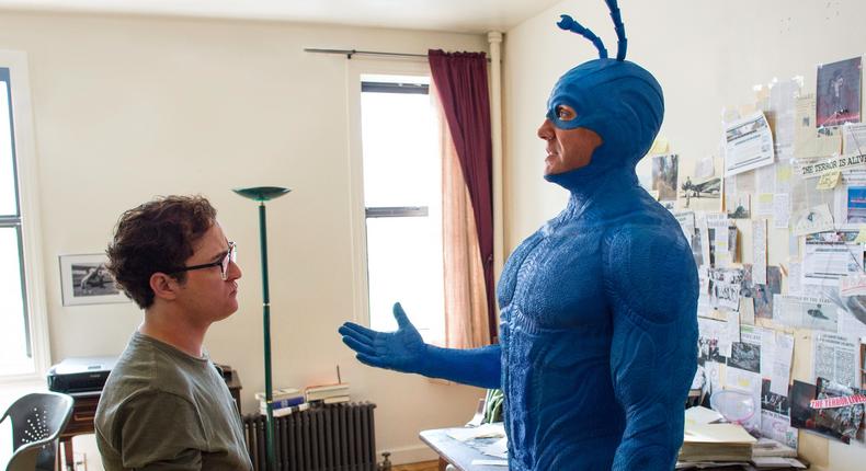 The Tick is coming to Amazon in August.