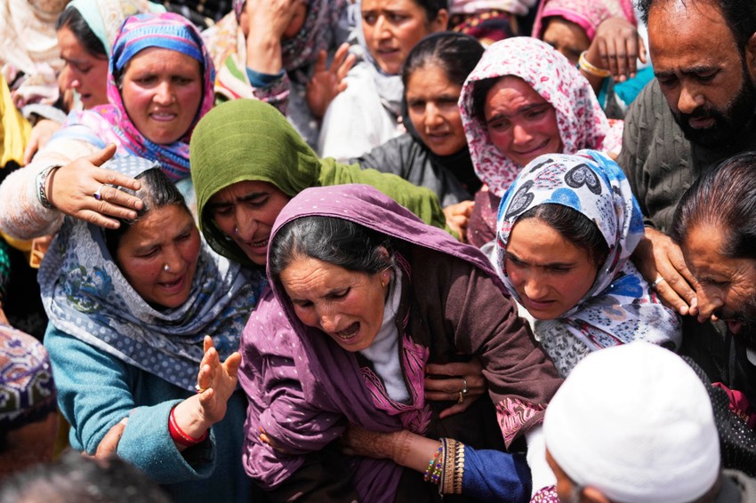 Rođaci žrtava napada u Kašmiru