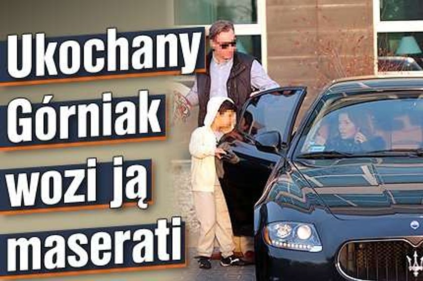 Ukochany Górniak wozi ją maserati. FOTO!