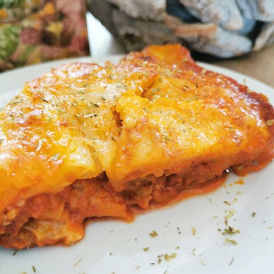 Cukkini lasagne