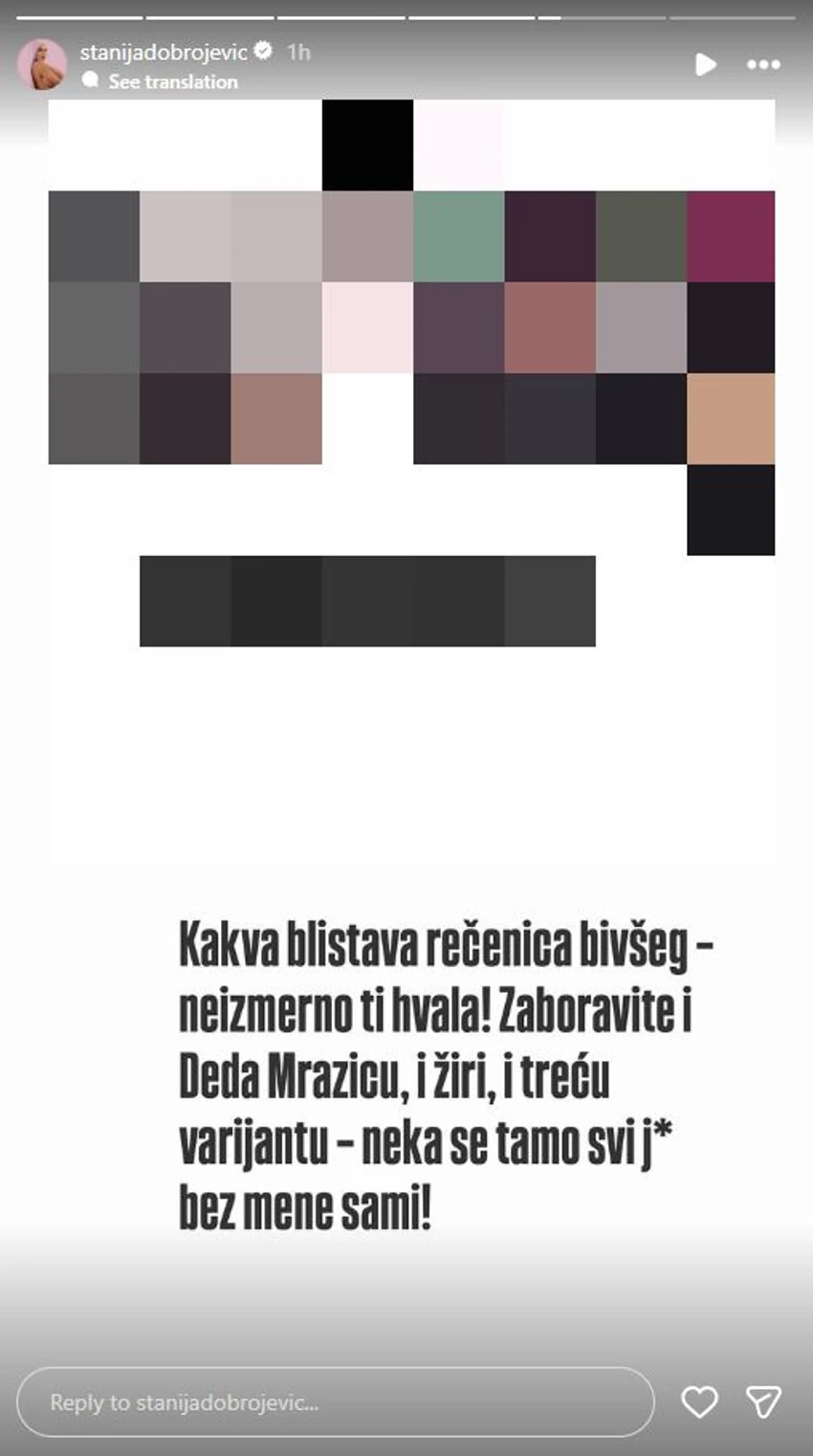 Asmin pred kamerama oterao Staniju dođavola, starleta ušla u crveno: J**ite se tamo svi"