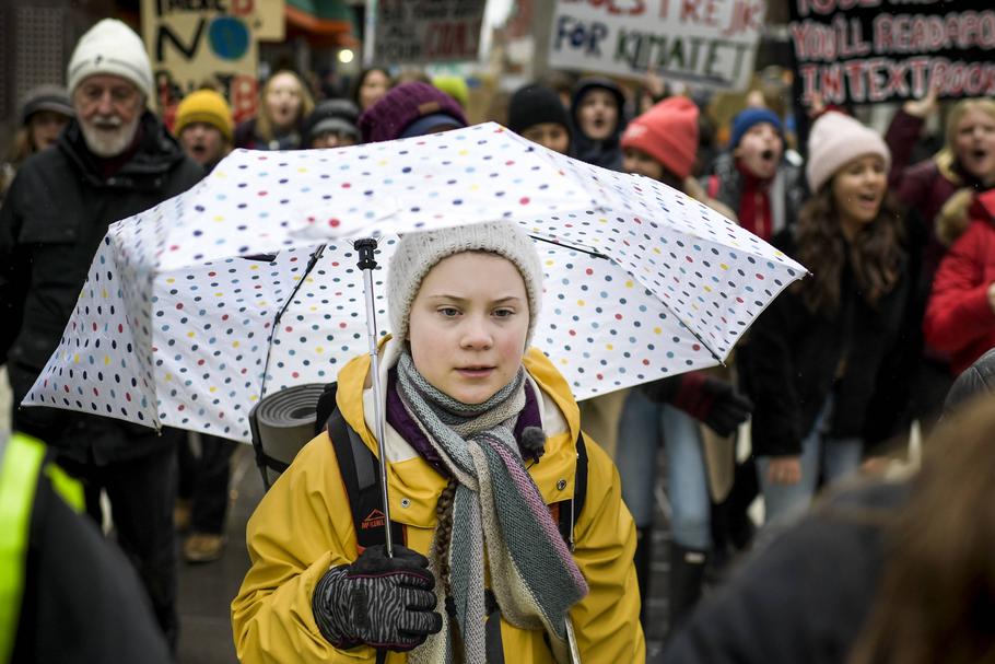 Samotny protest Grety Thunberg zainicjował globalną akcję strajków na rzecz ochrony klimatu