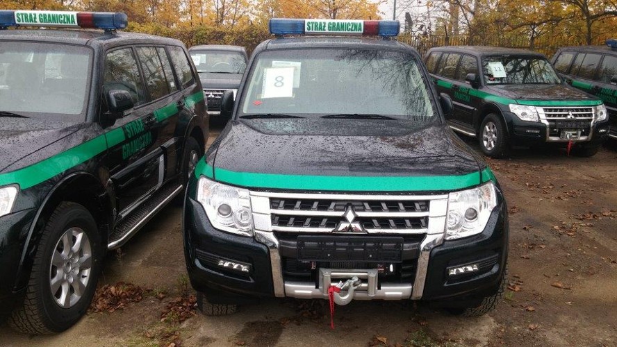 Straż Graniczna dostała mitsubishi pajero