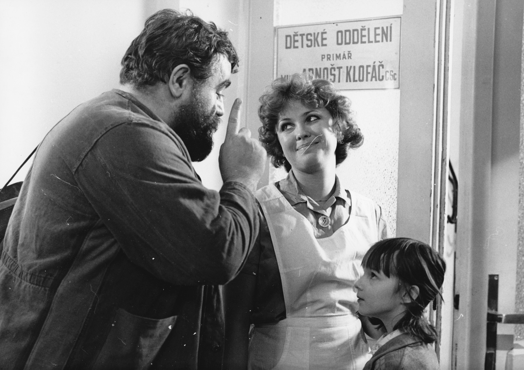Peter Debnár, Naďa Konvalinková and Žaneta Fuchsová in the film Counting Sheep.