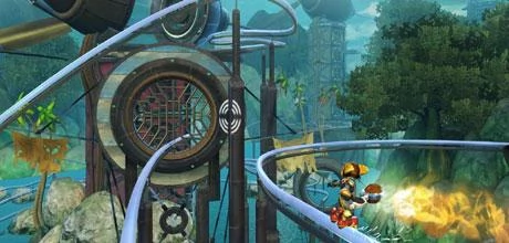 Screen z gry "Ratchet and Clank: Quest fot Booty"