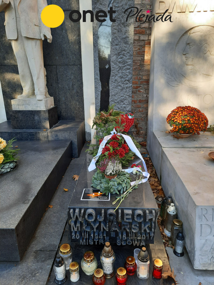 Groby znanych: Wojciech Młynarski